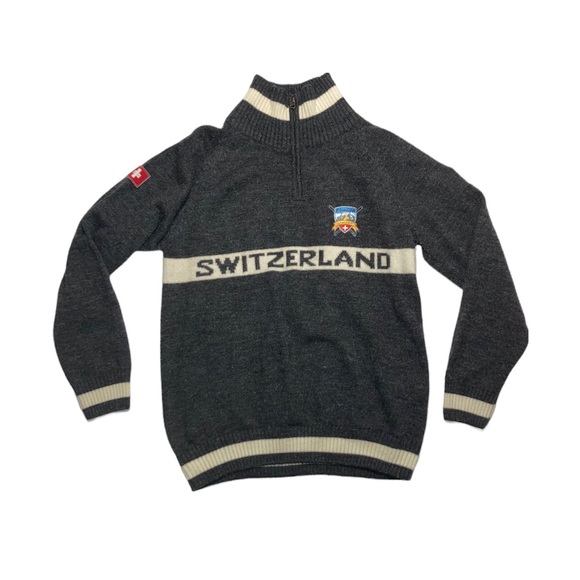 Other - Alpine Club Switzerland Merino Wool Full Zip Sweater Jacket
